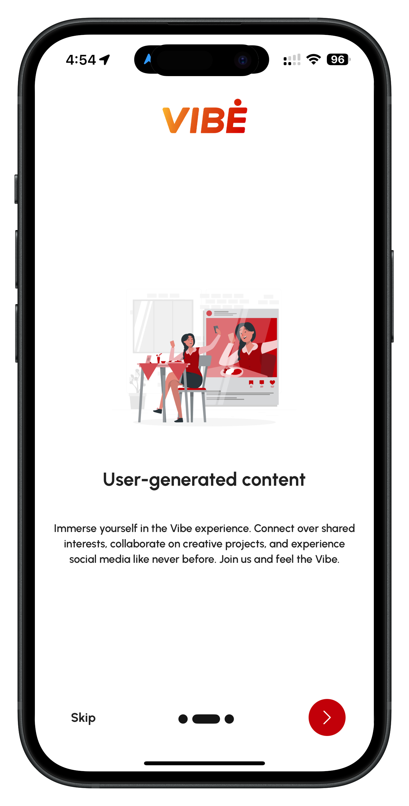 VIBE App Screenshot 3