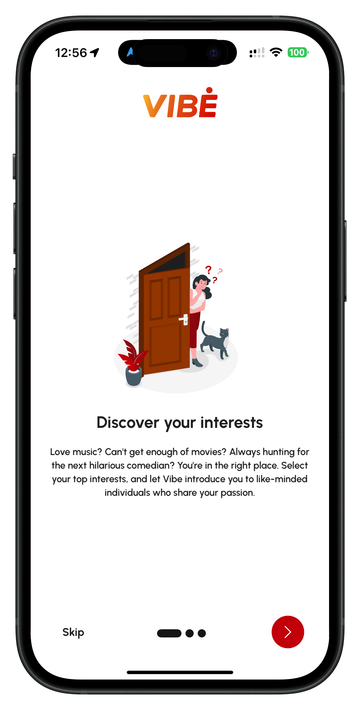 VIBE App Screenshot 2